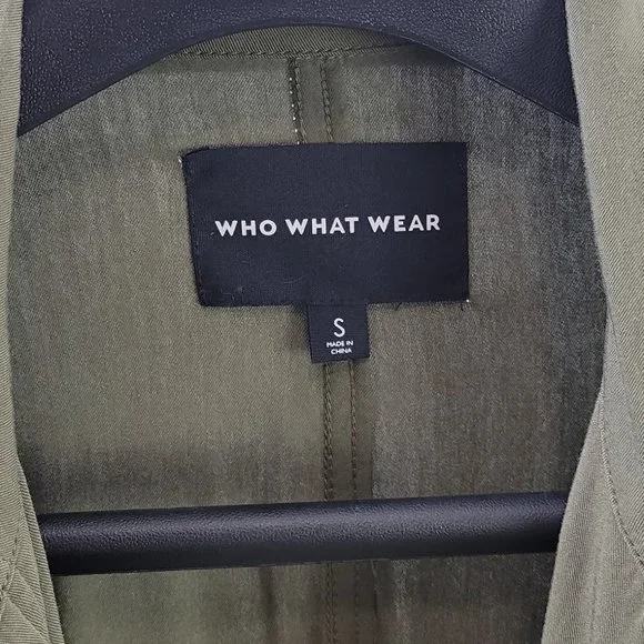 WHO WHAT WEAR  utility jackets Sz S - Picture 9 of 10